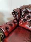 A170 Eredeti chesterfield bőr ülőgarnitúra