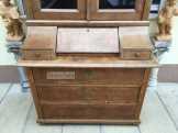 Antik bútor, Biedermeier vitrines írószekrény.