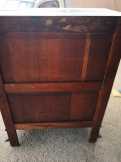 Antik,dúsan faragott komód!