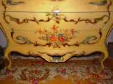 ANTIK olasz barokk fa hálószoba bútor 