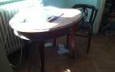 Asztal, 3 szék és tükör