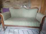 Biedermeier szekrény, kanapé, székek