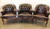 Chesterfield barokk bőr fotelek Chesterfield barokk bőr fotelek