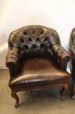 Chesterfield barokk bőr fotelek