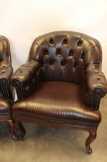 Chesterfield barokk bőr fotelek