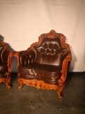 Chesterfield barokk fotelek párban