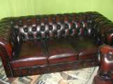 chesterfield classic angol bőr ülőgarnitúra