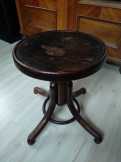 Thonet zongoraszék Thonet zongoraszék