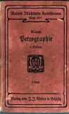  Katechismus Petrographie   /Gesteinskunde/