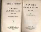 A Moderrn Világirodalom 1800-1920 A Moderrn Világirodalom 1800-1920