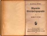 Allgemeine Wirtschaftsgeographie 835 Allgemeine Wirtschaftsgeographie 835