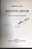 Harsányi Zsolt: Szegény János  I-II 1940