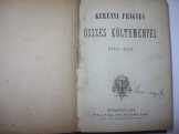 Kerényi Frigyes összes költeményei 1840-1851