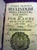 Latin nyelvű hármaskönyv 1630-ból