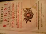 MAGYAR KIRÁLYSÁG TÖRTÉNETE  A  XVII.SZ.-ban. 1737.