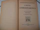 Tóth Béla: A magyar anekdotakincs 1935 Tóth Béla: A magyar anekdotakincs 1935