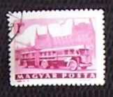 1 forintos Trolibuszos  postabélyeg 1966 futott