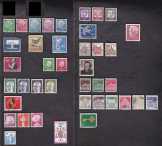 40 német NSZK Deutsche Bundespost bélyeg 1950-79