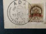 ADA VISSZATÉRT bélyegzővel 1941-es bélyegeken