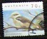 Ausztrál madaras bélyeg 1993 pecsételt