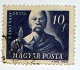 Budai Nagy Antal magyar posta bélyeg bélyegzett