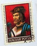 Dózsa György születésének 500 évfordulója bélyeg