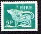 Eire 5p ír postabélyeg bélyegzett