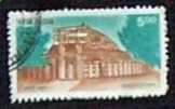 Indiai bélyeg Sanchi stupa pecsételt bélyeg