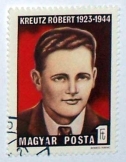 Kreutz Róbert 1 ft magyar bélyeg futott pecsételt