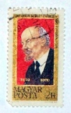 Lenin születésének 100. évfordulójára bélyeg 1970