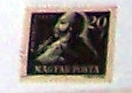 Martinovics Ignác 20 filléres magyar bélyeg