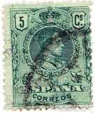 Spanyol forgalmi bélyeg 1909