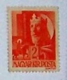 Szent László Király 2f magyar királyi posta bélyeg