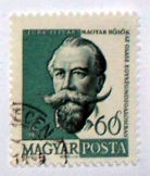 Türr István 60 filléres magyar posta bélyeg 1960 