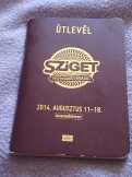 2014-es hibátlan Sziget fesztivál útlevél 22000ft 