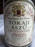 5 puttonyos tokaji aszú, 1988-as