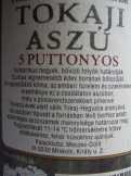 5 puttonyos tokaji aszú, 1988-as