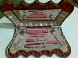 Antik manikűr készlet