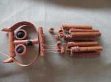 Bambusz szélcsengő szélkolomp bagoly baglyos