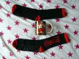Coca-Cola házizokni+bögre Coca-Cola házizokni+bögre