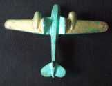 Douglas DC-3 dakota repűlőgép modell tömör vasból Douglas DC-3 dakota repűlőgép modell tömör vasból