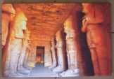 Egyiptomi Abu Simbel feszített vászonnyomat  53*35