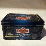 Fém teás doboz. Lipton EARL GREY TEA