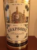 Márkás ital- Rhapsodie Brandy 