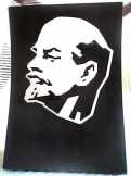 Régi Lenin plakett Régi Lenin plakett