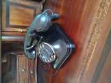 Retro bakelit telefon
