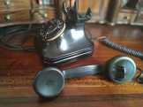 Retro bakelit telefon