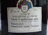 Vinum Tokajense Passum 5 puttonyos aszú
