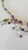 925 ezüst nyaklánc Swarovski kristályokkal
