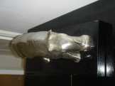 art deco 'rhino' szobor